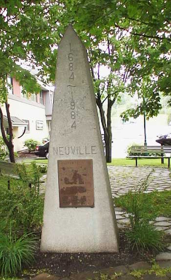 Monument du 300e de la paroisse
