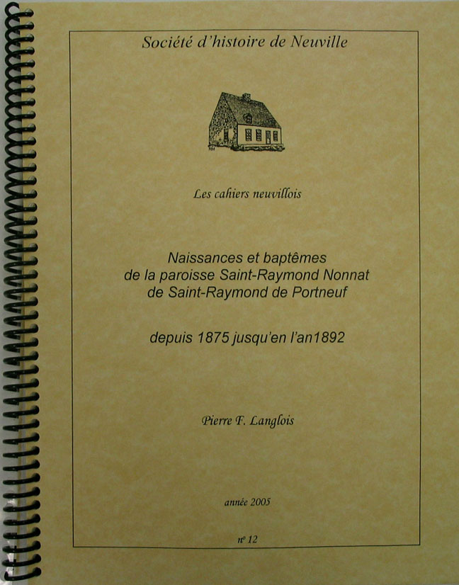 Cliquez pour agrandir l'image Cahier neuvillois no. 12
