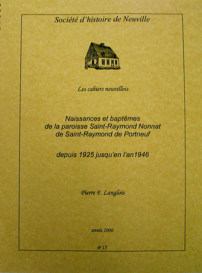 Cliquez pour agrandir l'image Cahier neuvillois no. 15