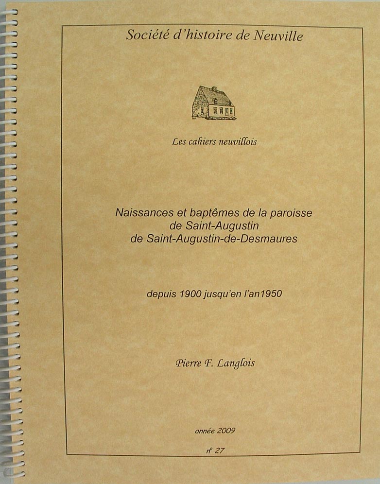 Cliquez pour agrandir l'image Cahier neuvillois no. 27