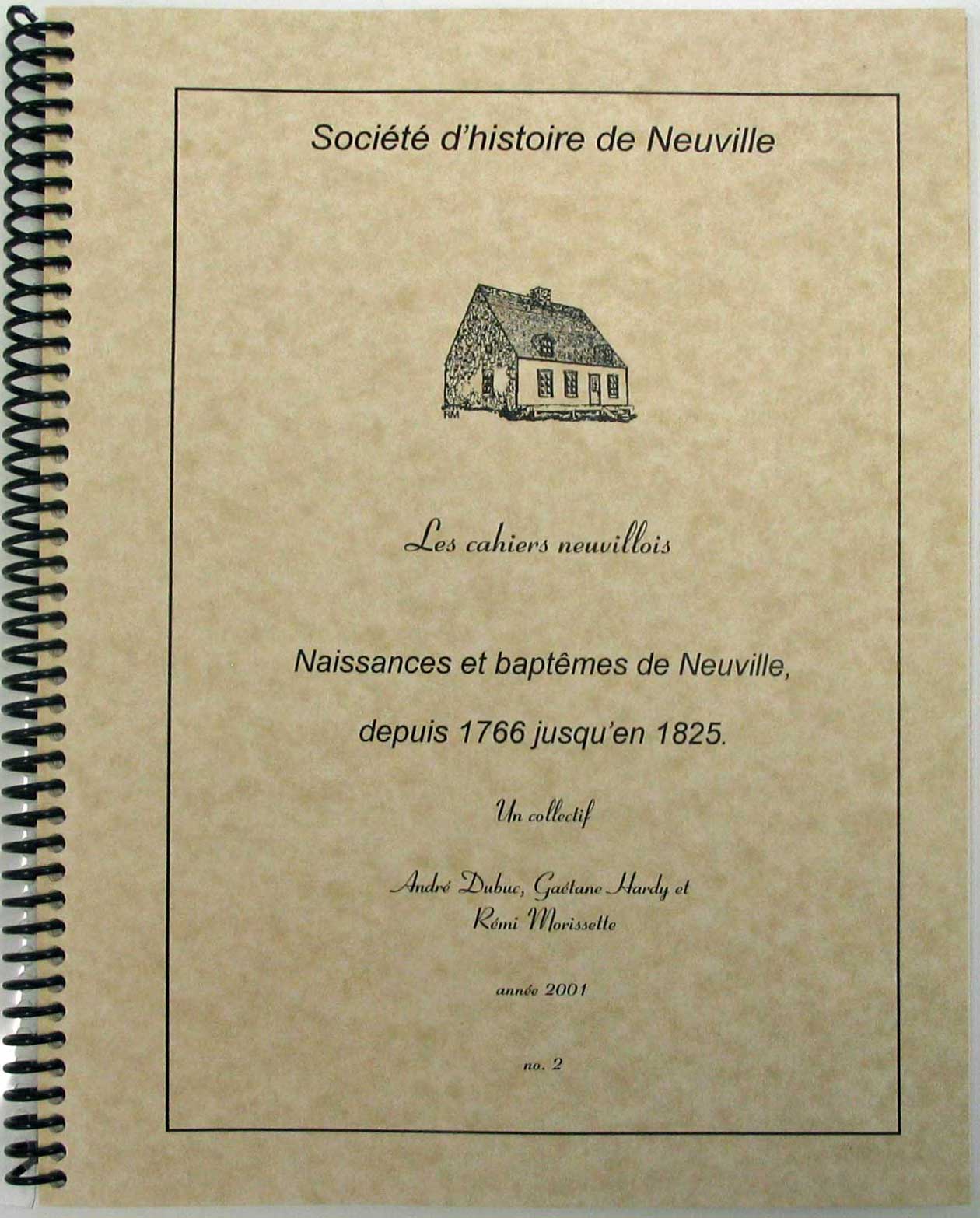 Cliquez pour agrandir l'image Cahier neuvillois no. 2