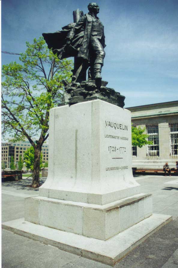 Monument de Vauquelin à Montréal