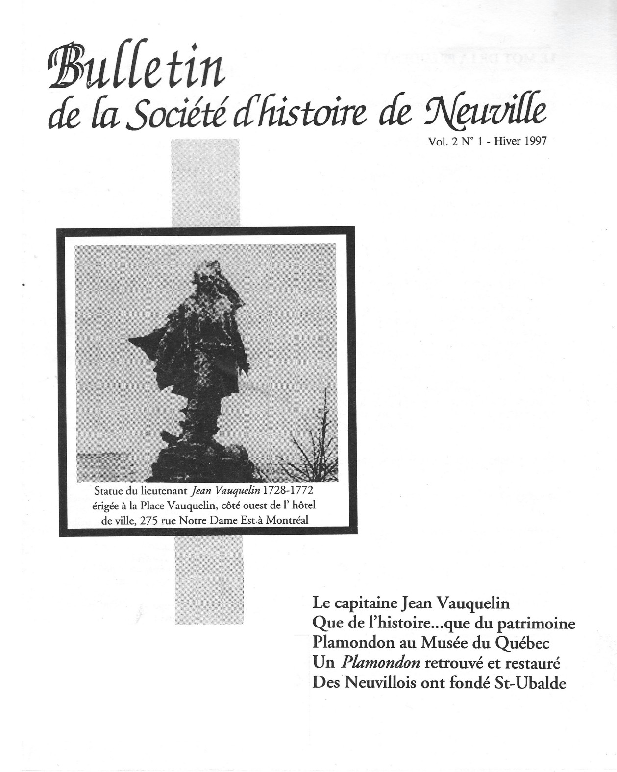 Cliquez pour agrandir l'image Le Chemin du Roy, volume 2, no. 1