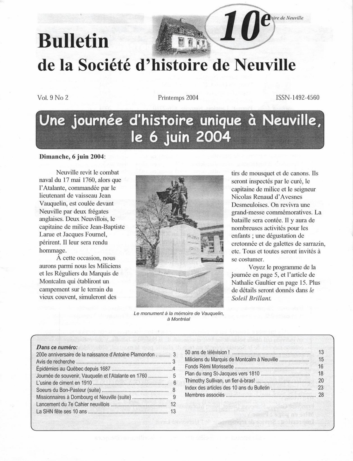 Cliquez pour agrandir l'image Le Chemin du Roy, volume 9, no. 2