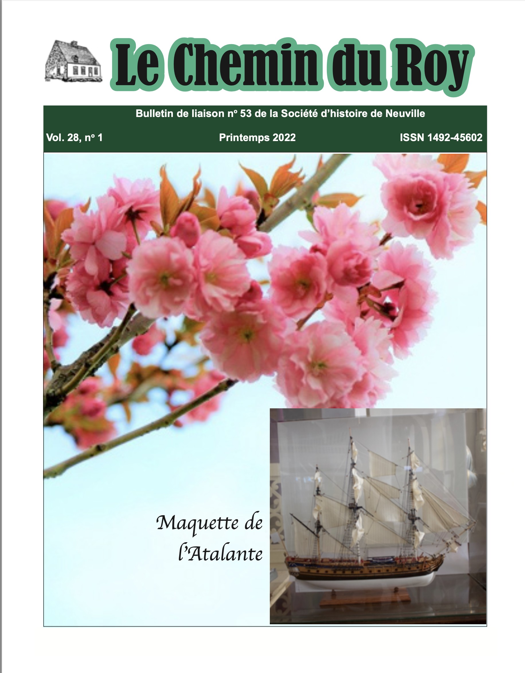 Cliquez pour agrandir l'image Le Chemin du Roy, volume 28, no. 1