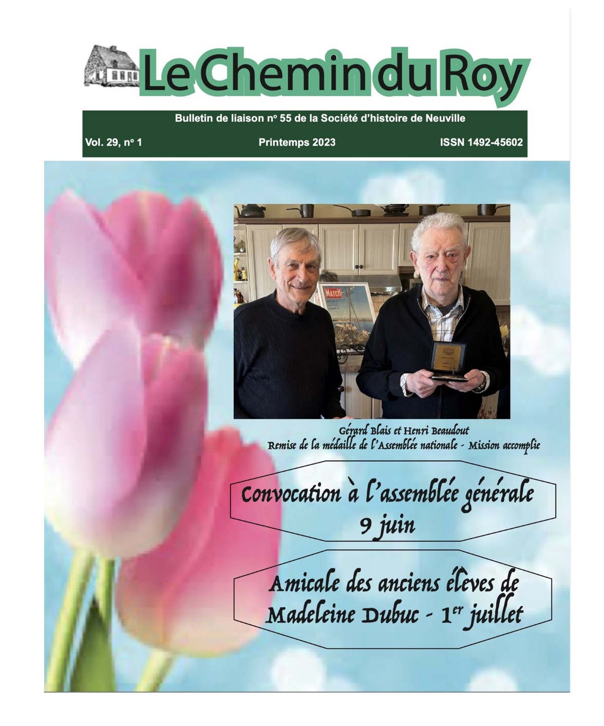 Cliquez pour agrandir l'image Le Chemin du Roy, volume 29, no. 1